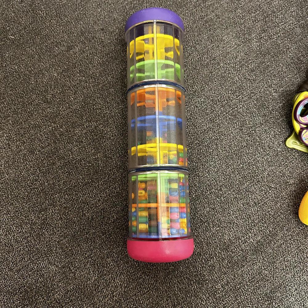 Music Cube Rainmaker Toy Stick Musical Instrument 8”